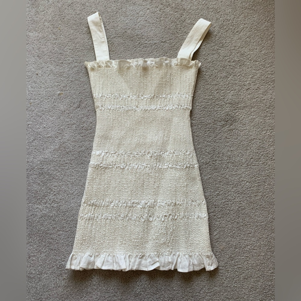 Capulet Viviane Smocked Mini Dress Size XS